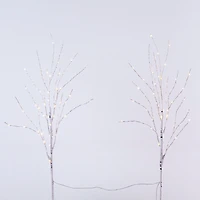 Nearly Natural 2.5' Faux Birch 2-pc. Decorative Branch