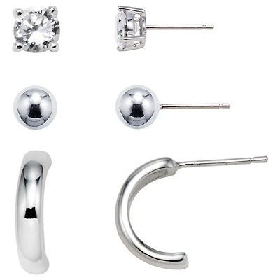 Sterling Silver Earring Set