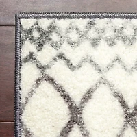 Maples Distressed Diamond Washable Rectangle Indoor Rugs