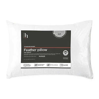 Home Expressions Soft Support Feather Pillow