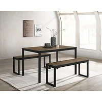 Furniture of America™ 3-pc. Rectangular Dining Set