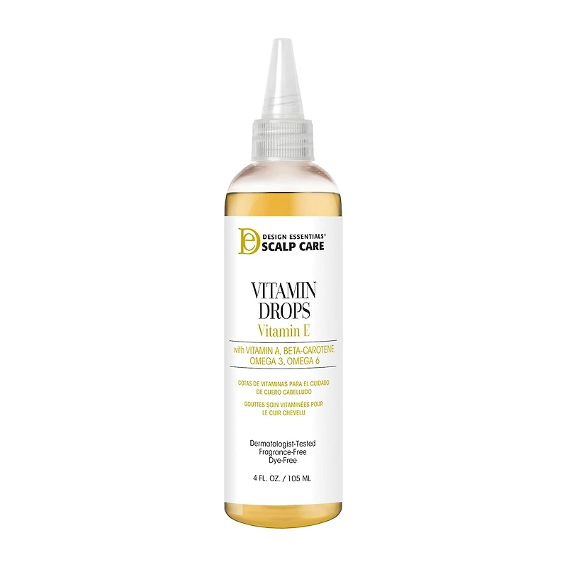 Design Essentials Scalp Care Vitamin Drops Hair Treatment 4 oz.