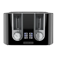 Black+Decker 4-Slice Electric Toaster
