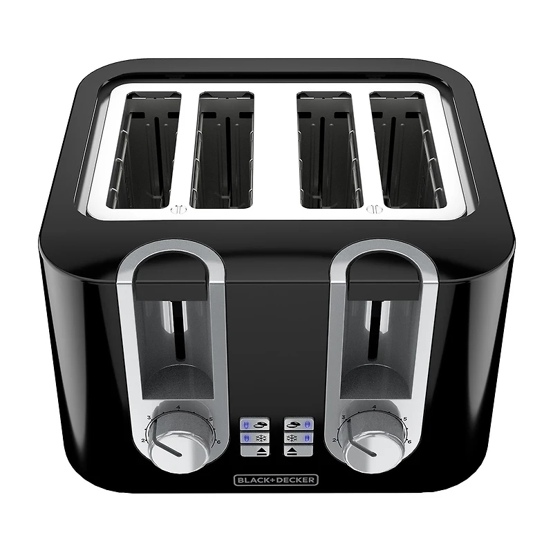Black+Decker 4-Slice Electric Toaster