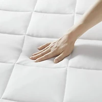 Sharper Image Cooling Touch Down Alternative Mattress Pad