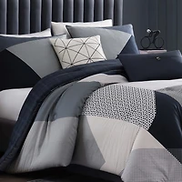 Bebejan Geo Fusion 5-pc. Midweight REVERSIBLE Comforter Set