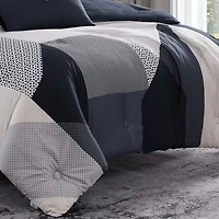 Bebejan Geo Fusion 5-pc. Midweight REVERSIBLE Comforter Set