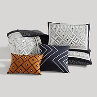 Bebejan Geometric 5-pc. Midweight Reversible Comforter Set