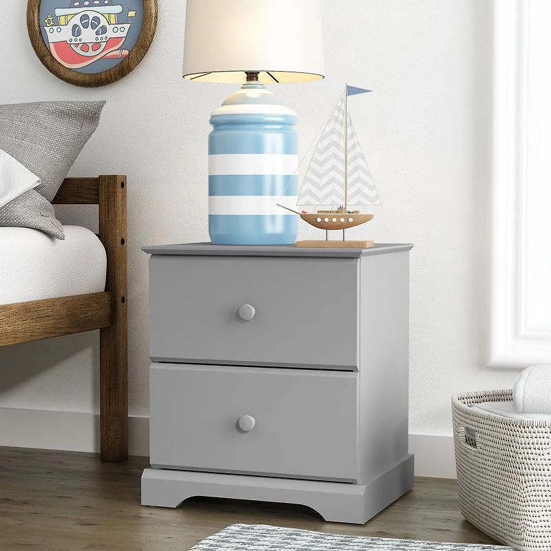 Campbell 2-Drawer Nightstand