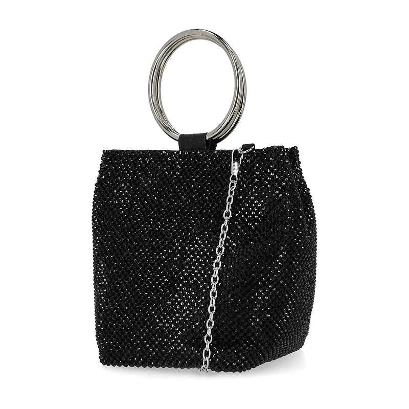 Gunne Sax by Jessica McClintock Gwenyth Ring Handle Evening Bag