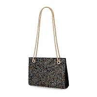 Gunne Sax by Jessica McClintock Phoenix Shoulder Beaded Evening Bag