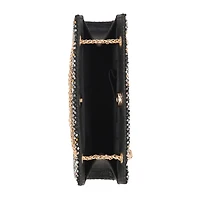 Gunne Sax by Jessica McClintock Phoenix Shoulder Beaded Evening Bag