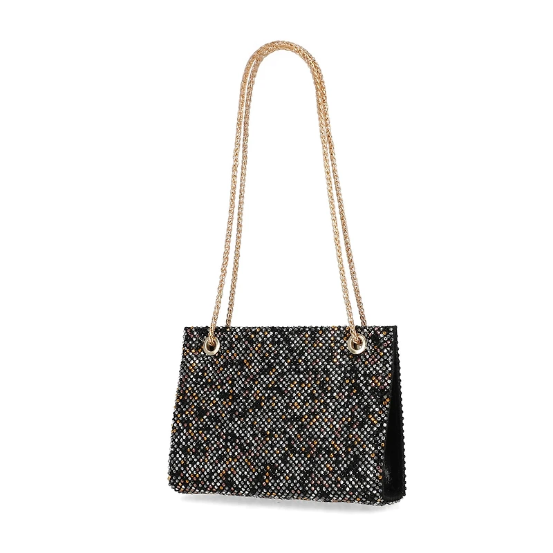 Gunne Sax by Jessica McClintock Phoenix Shoulder Beaded Evening Bag