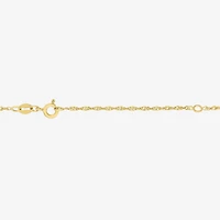 Womens Lab Created Gemstone 14K Gold Over Silver Pear 18 Inch Pendant Necklace