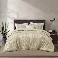 Stratford Park Alluya Geometric Easy Care Comforter Set