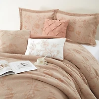 Stratford Park Keila Floral 7-pc. Easy Care Comforter Set