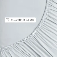 Casual Comfort 100% Cotton Percale Ultra-Soft 4 Piece Sheet Set