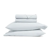 Casual Comfort 100% Cotton Percale Ultra-Soft 4 Piece Sheet Set