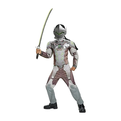 Little & Big Kid Boys Genji Classic Muscle Overwatch Costume