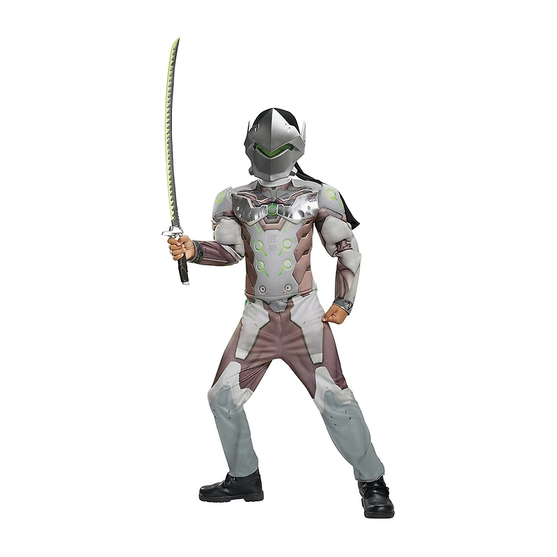 Little & Big Kid Boys Genji Classic Muscle Overwatch Costume