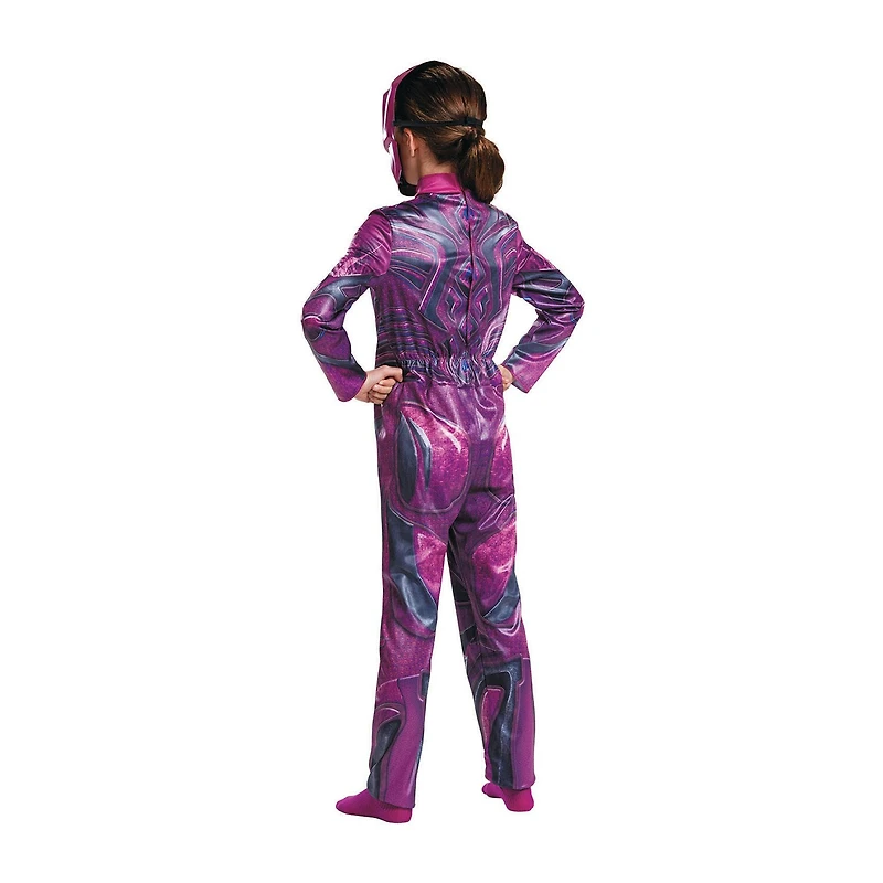 Little & Big Kid Girls Pink Classic Power Rangers Costume
