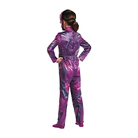 Little & Big Kid Girls Pink Classic Power Rangers Costume