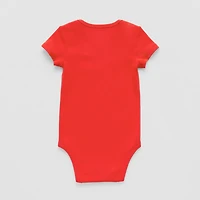 Okie Dokie Baby Unisex Round Neck Short Sleeve Rib Bodysuit