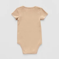 Okie Dokie Baby Unisex Round Neck Short Sleeve Rib Bodysuit
