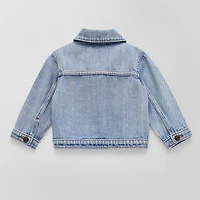 Okie Dokie Baby Girls Denim Lightweight Jacket