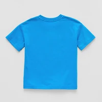 Okie Dokie Active Toddler & Little Boys Crew Neck Short Sleeve Regular Fit Graphic T-Shirt