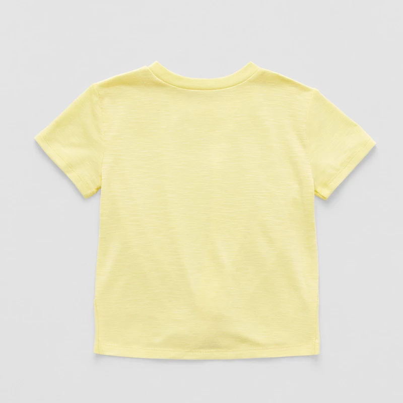 Okie Dokie Toddler & Little Girls Round Neck Short Sleeve T-Shirt