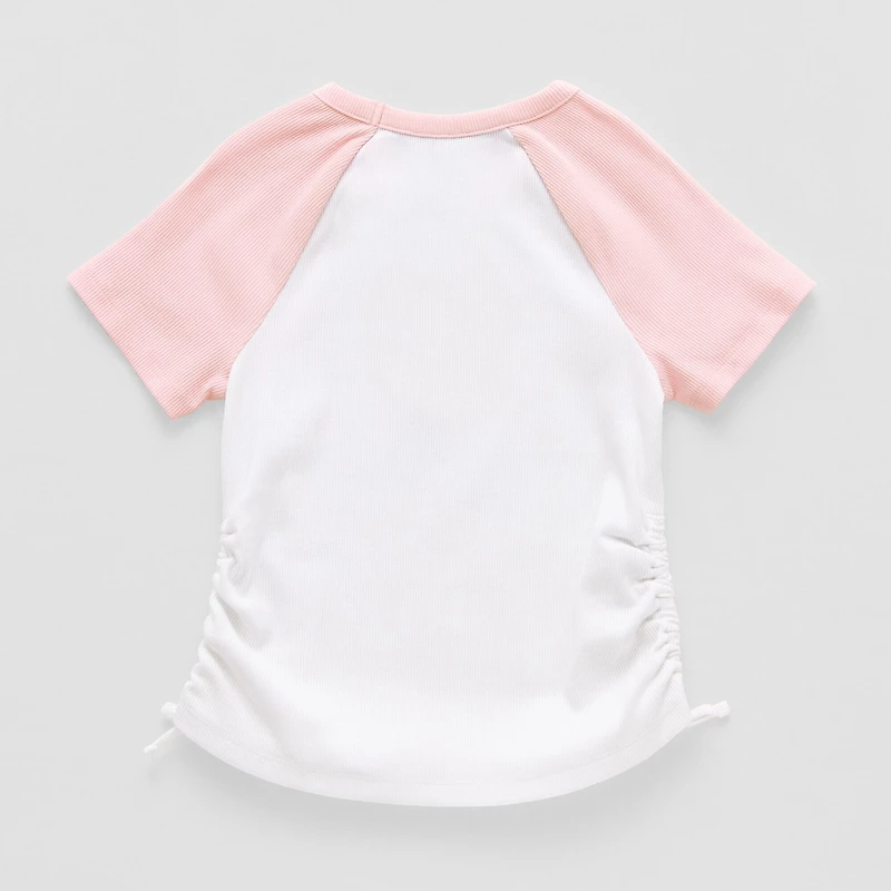 Thereabouts Little & Big Kid Girls Round Neck Short Sleeve T-Shirt