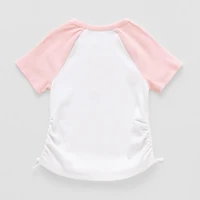 Thereabouts Little & Big Kid Girls Round Neck Short Sleeve T-Shirt