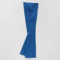 Xersion USA Rib Little Girls Quick Dry High Rise Flare Regular Fit Pull-On Pant