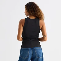 a.n.a Womens High Neck Sleeveless Tank Top