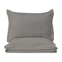 Linery Herringbone Stitched Quilt Set