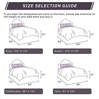 Better Trends Ashton Bedspread Set