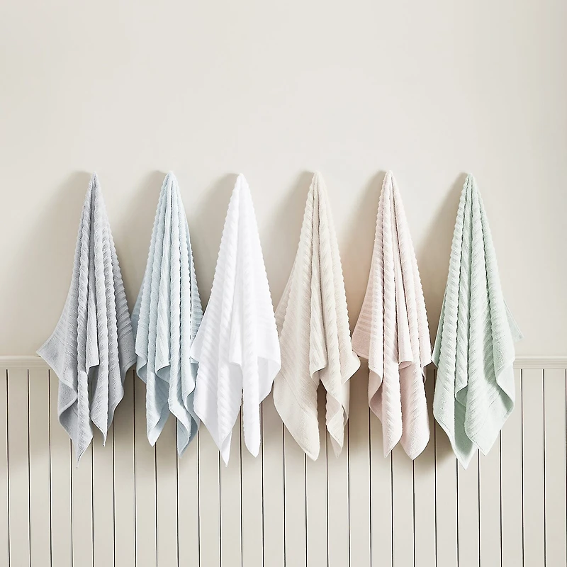 Linery Cotton Textured Oversized 2-pc. Bath Sheet