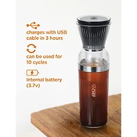 Commercial Chef Portable Single-Serve Cold Brew Maker