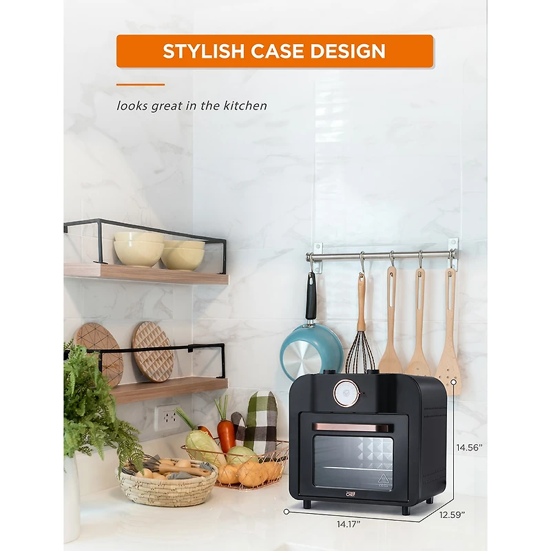 Commercial Chef Multi-Functional 16 Qt Air Fryer