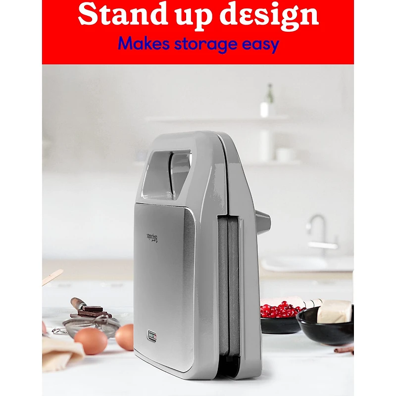 Betty Crocker 3-in-1 Indoor Grill + Sandwich and Waffle Maker