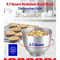 Betty Crocker 3.7qt 10-Speed 4 Qt Stand Mixer