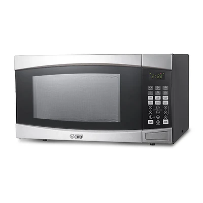 Commercial Chef 1.4-Cu. Ft. Countertop Microwave - Stainless Steel Front