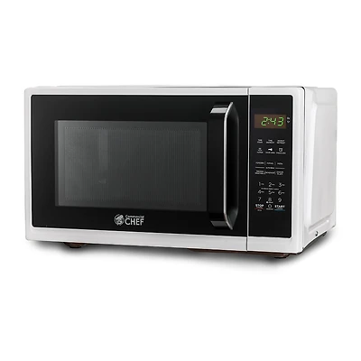 COMMERCIAL CHEF Cu. Ft. Countertop Microwave with Digital Display Microwave & 10 Power Levels