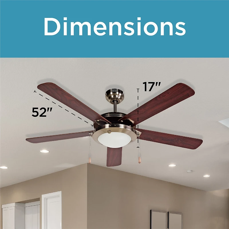 Black+Decker Ceiling Fan Bcf5211