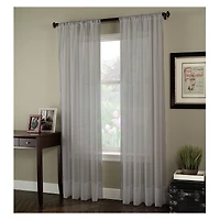 CHF Soho Rod Pocket Back Tab Sheer Single Curtain Panel