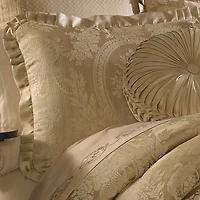 Queen Street 4-pc. Neopolitano Damask + Scroll Comforter Set