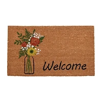 Calloway Mills Summer Bouquet Outdoor Rectangular Doormat