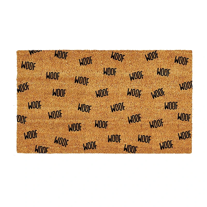 Calloway Mills Lots Of Woof Outdoor Rectangular Doormat