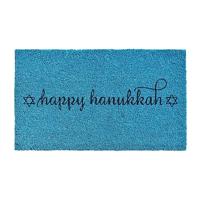 Calloway Mills Happy Hanukkah Outdoor Rectangular Doormat